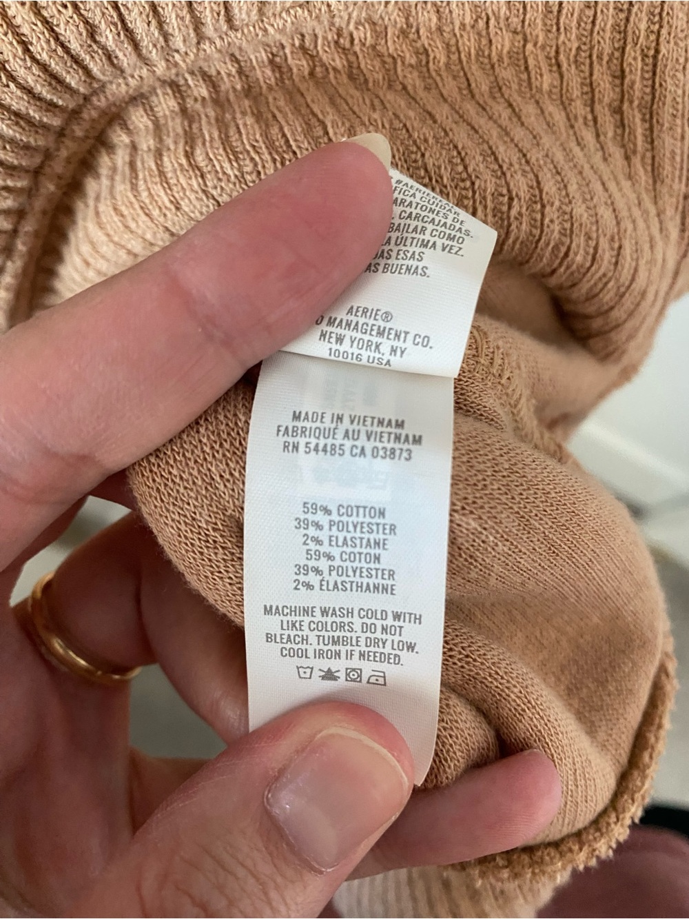 American Eagle/Aerie - Wonder Full Zip Textured Hoodie - Size XL - Picture 5 of 6